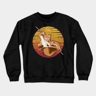 Japanese Fox Eastern Gray Squirrel Lover Squirrel Crewneck Sweatshirt